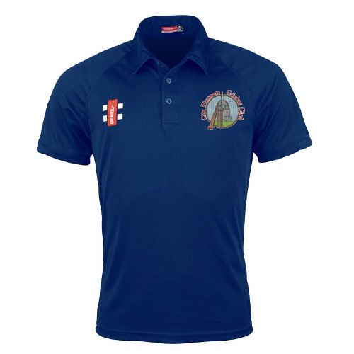 City Planners CC GN Navy Matrix Polo Shirt  Snr