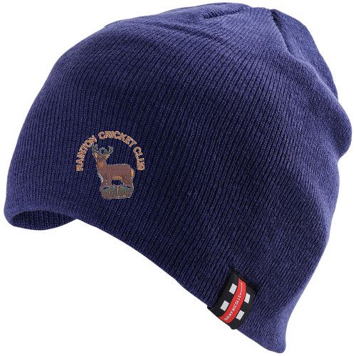 Rainton CC GN Navy Beanie