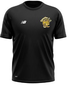 Quarndon Cricket Club New Balance Training Shirt Black Jnr|Owzat ...