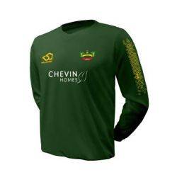 Duffield Cricket Club Masuri Green Chevin Cricket Sweater Jnr