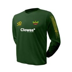 Duffield Cricket Club Masuri Green Clowes Cricket Sweater  Snr